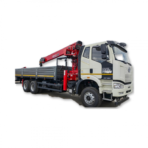 Бортовые автомобили FAW с КМУ